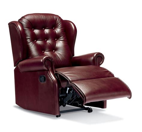 I want to love this chair. Lynton Small Leather Recliner - Sherborne Upholstery