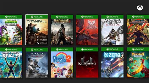 This User Made Xbox One Games Library Mockup Is Neat Shows Different Ways To Customize Appearance