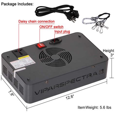 The viparspectra 300 watt led grow light provide 12 bands of light spectrum to that plants require for photosynthesis. VIPARSPECTRA 300W LED Grow Light | FREE SHIPPING CANADA