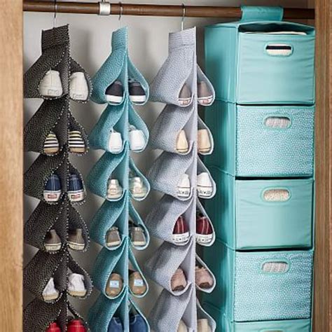 Great prices on organizer hanging & more storage & organization. Side Sling Hanging Shoe Storage, Mini Dot | Dorm room diy ...