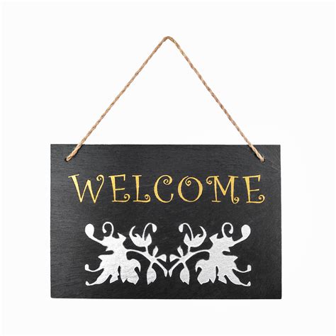 Slate Welcome Sign Boardwelcome Sign