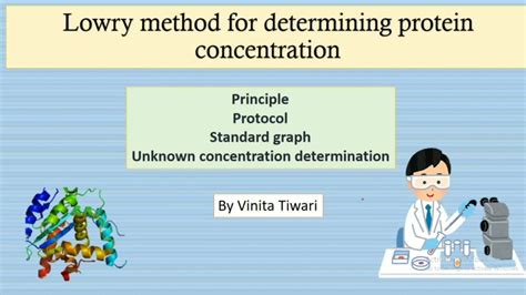 Lowry Method For Protein Quantification Youtube