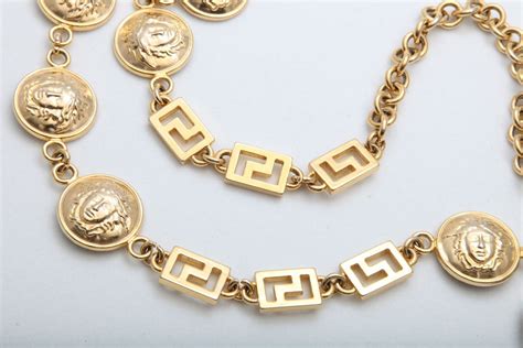 Gianni Versace Gold Medusa Chain Beltnecklace At 1stdibs Versace