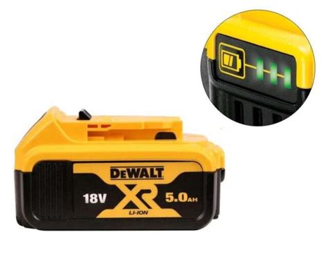 Dewalt Dcb184 Xe 18v 50ah Xr Li Ion Cordless Slide Battery For Sale