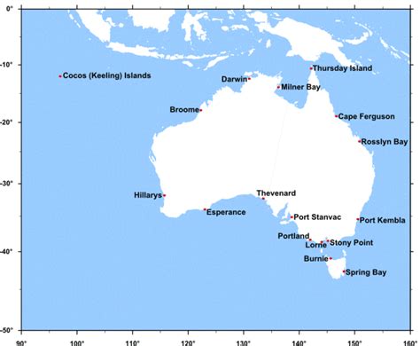 Australia Sea Map ~ Cvgkug