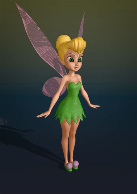 Pjk Animation Tinker Bell 3d Model