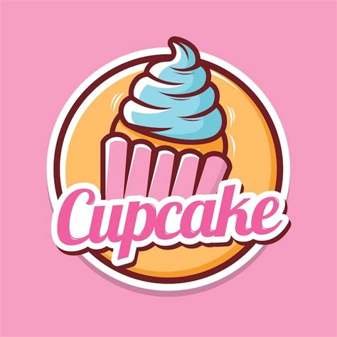 Premium Vector Cupcake Logo Design