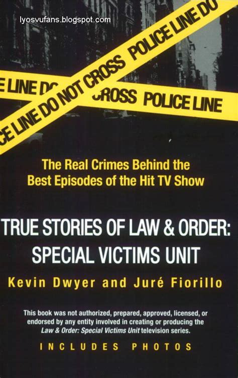Special victims unit' is not based on a true story. Law & Order Special Victims Unit (SVU): Libros
