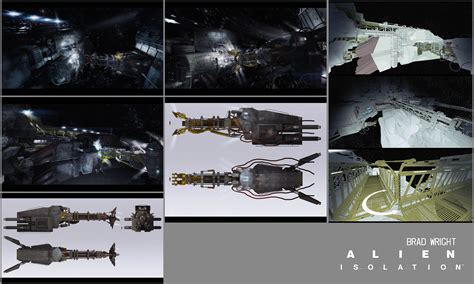 Alien Isolation Concept Art By Brad Wright Concept Art World