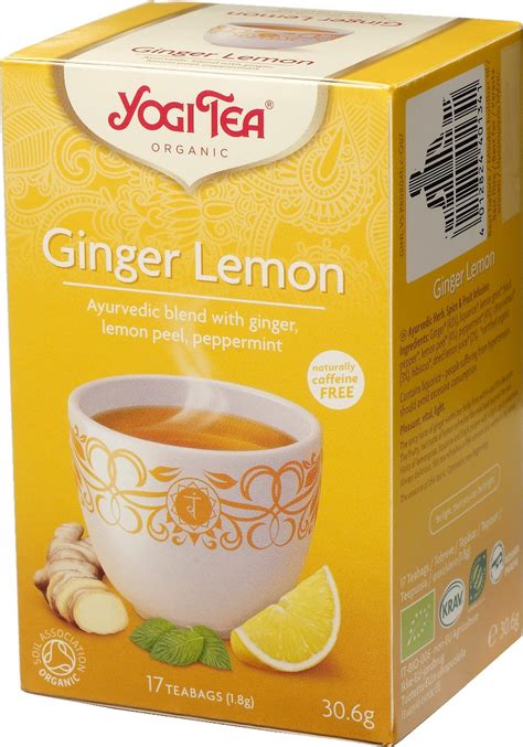 Köp Yogi Tea Ginger Lemon 31 G Apohem