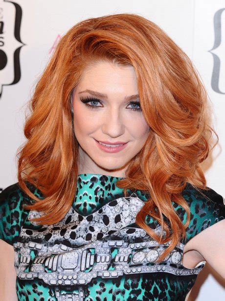 Nicola Roberts Celebrity Redheads Flame Haired Beauties Heart