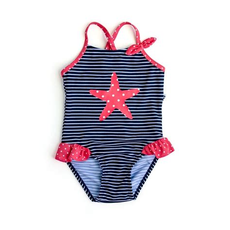 Nautical Swimsuit Nautical Swimsuit Swimwear Girls Swimsuits