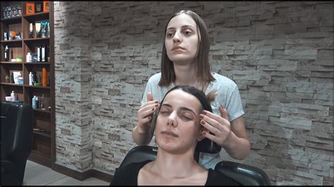 Asmr Female Massage Head Massage Face Massage Body Massage Youtube