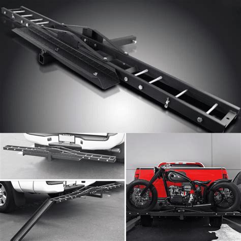 500 Lbs Heavy Duty Motorcycle Dirt Bike Scooter Carrier Hitch Rack
