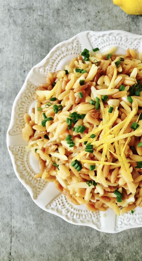 Easy Orzo Pilaf With Lemon And Chives Tallahassee Com Community Blogs