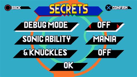 Sonic Mania Level Select Honestasrpos