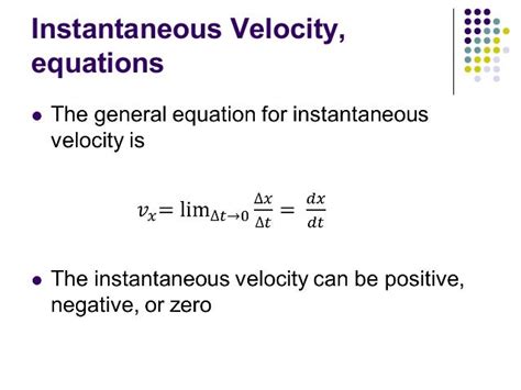 inexcessdesigns: What Is Instantaneous Velocity