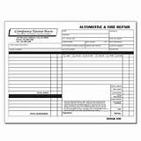 Photos of Auto Repair Shop Invoice