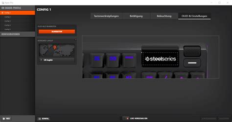 Steelseries Apex Pro The Keyboard With Adjustable Trigger Point Under