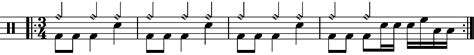 34 A A A B Exercises With Sixteenth Note Fills