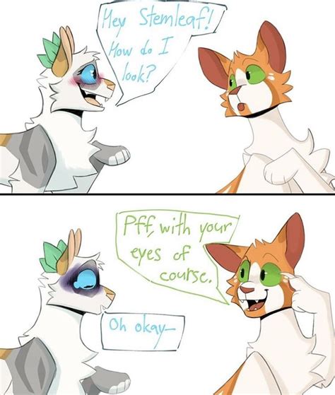 Bristlefrost And Stemleaf Warrior Cats Comics Warrior Cats Funny