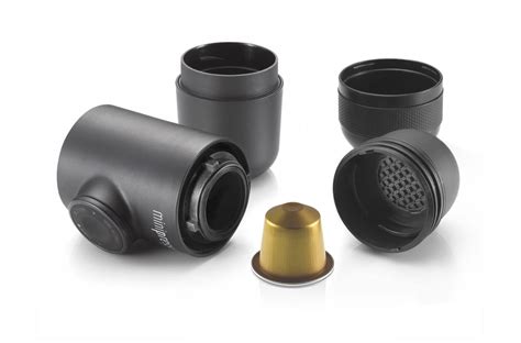 Markets a range of espresso machines and supplies for the home using a capsule system. Wacaco Minipresso NS. Nespresso®* Capsules - Coffee ...