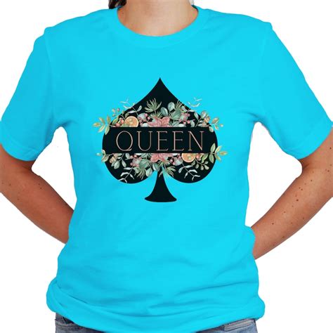 queen of spades tshirt hotwife tshirt t for wife etsy