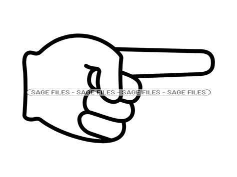 Pointing Finger 4 Svg Pointing Finger Svg Pointing Hand Svg Pointing