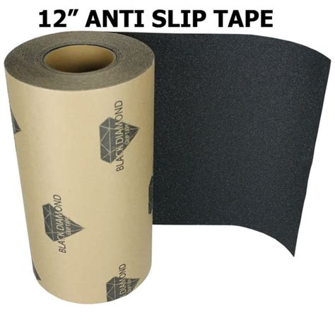 12 X 10 Black Roll Safety Non Skid Tape Anti Slip Tape Sticker Grip