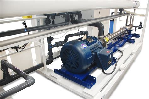 264000 Gpd 1000 M3day Seawater Desalination System With Energy