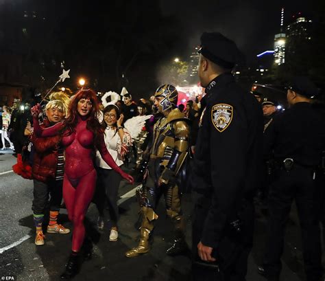 Revelers Don Captivating Costumes And Take To The Streets For For Nycs
