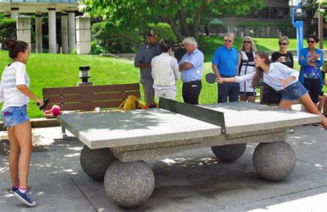 Indoor or outdoor ping pong tables. Where to play outdoor ping pong in Toronto