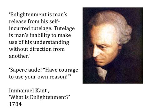 Immanuel Kant Dare To Know Historical Characters