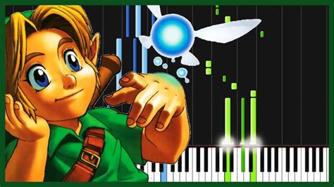 Lost Woods The Legend Of Zelda Ocarina Of Time Piano Tutorial
