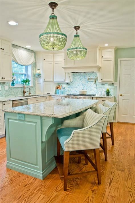 The kitchen is one of the most important rooms in the house. Turquoise and Aqua Kitchen Ideas | Refresh Restyle