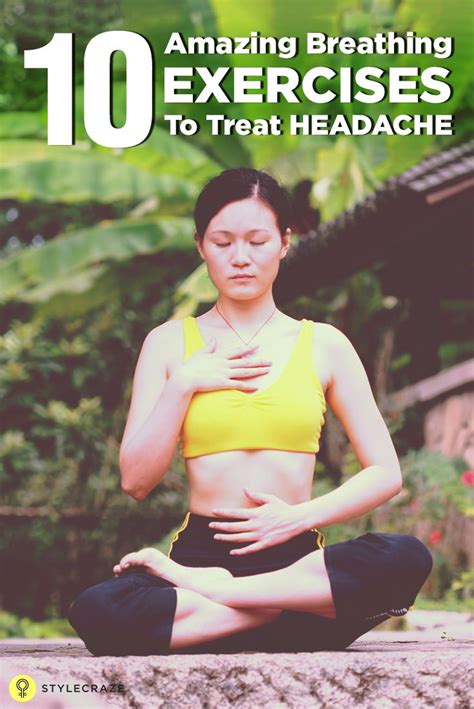 Doctors divide exercise headaches into two categories. Breathing Exercises For Headache - Cluster Headaches