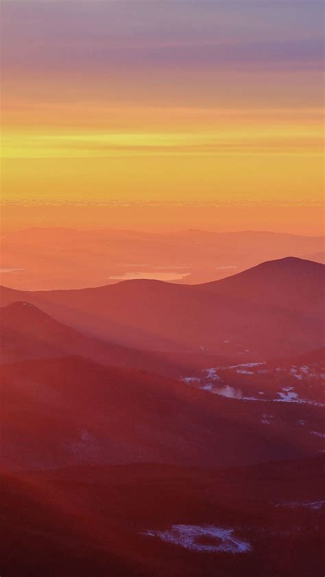 1080x1920 Horizon Sunrise Aerial View Mountains Wallpaper Aerial