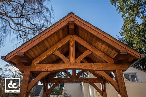 Timber Frame Pavilion Kits And Pergola Kits Dc Structures Timber