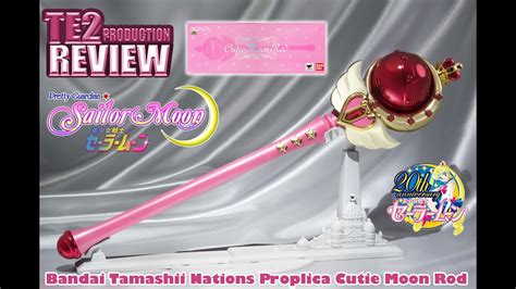 Review Sailor Moon Proplica Cutie Moon Rod Youtube