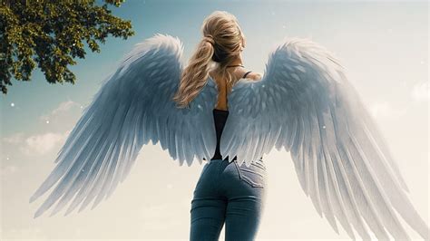 Flying Angel Wings