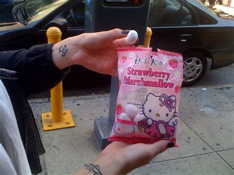 Hello Kitty Strawberry Marshmallows With Jelly Kristen Taylor Flickr