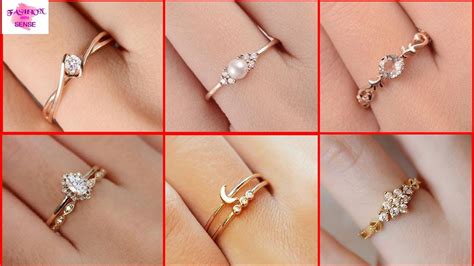 Simple Pure Gold Engagement👫 Ring Design 2020 Latest Gold Rings💍 Collection For Girls 2020