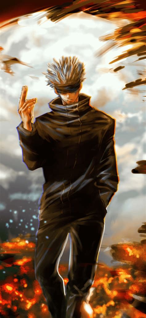 1125x2436 Satoru Gojo Jujutsu Kaisen Iphone XS,Iphone 10,Iphone X