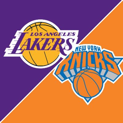 Anyway the maintenance of the server depends on that, so it will be. Lakers vs. Knicks - Game Summary - February 10, 2012 - ESPN