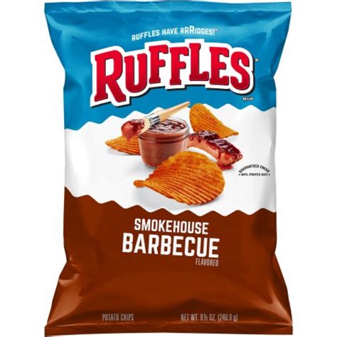 Ruffles® Smokehouse Barbecue Flavored Potato Chips 85 Oz Harris Teeter