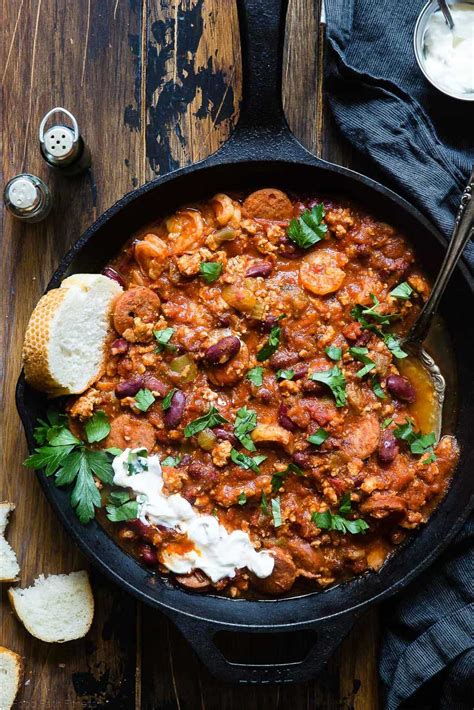 The optional twist for southwest chili includes sweet potatoes and corn for use a few splashes of water if needed. 17 Instant Pot Chili Recipes - Two Healthy Kitchens