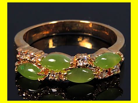 Jade Ring Band Green Jade Ring For Women Real Jade Ring Etsy