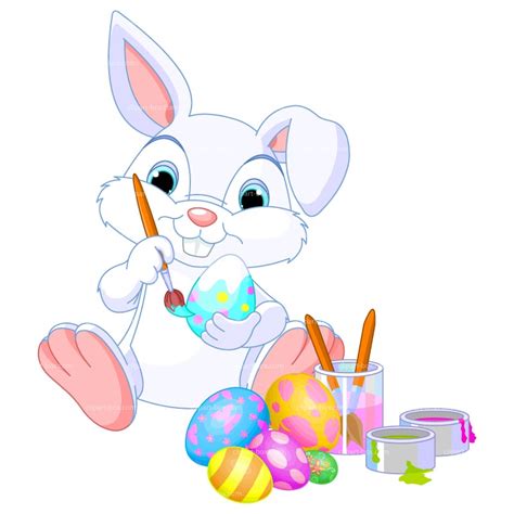 Cute Easter Bunny Clip Art Free Clip Art Library