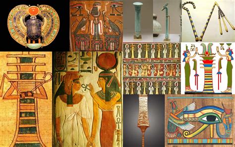 The symbols below are not associated with ancient pagan symbols, but they are used in modern occult and pagan rituals. I should be writing: What does it all mean? Egyptian Symbols