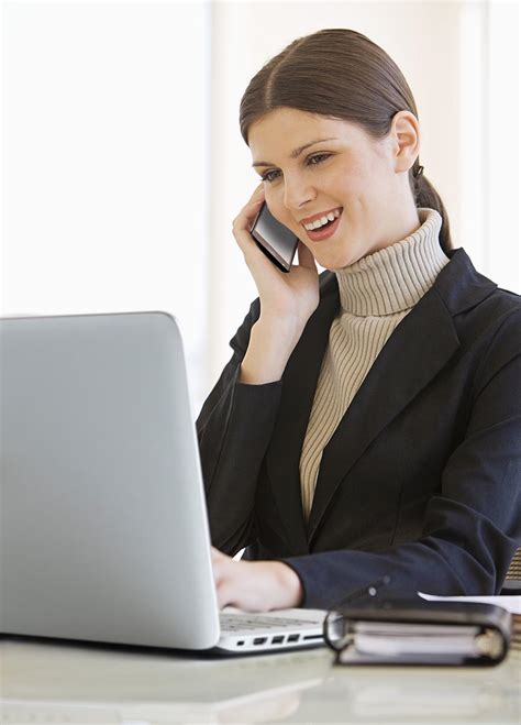 Business woman talking on phone - StockFreedom - Premium Stock Photography
